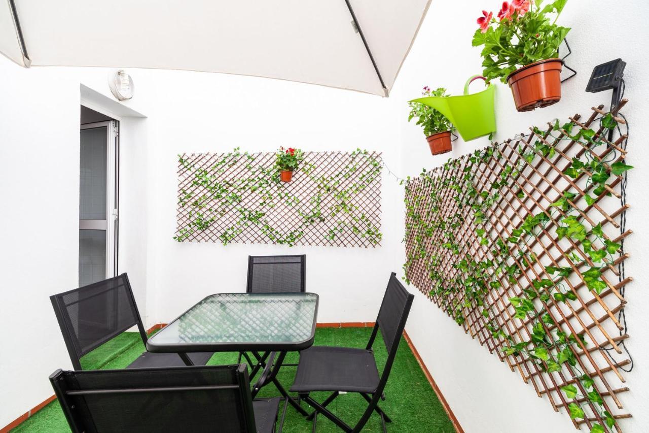 Apartamento Los Remedios Con Patio Andaluz Vejer de la Frontera Bagian luar foto